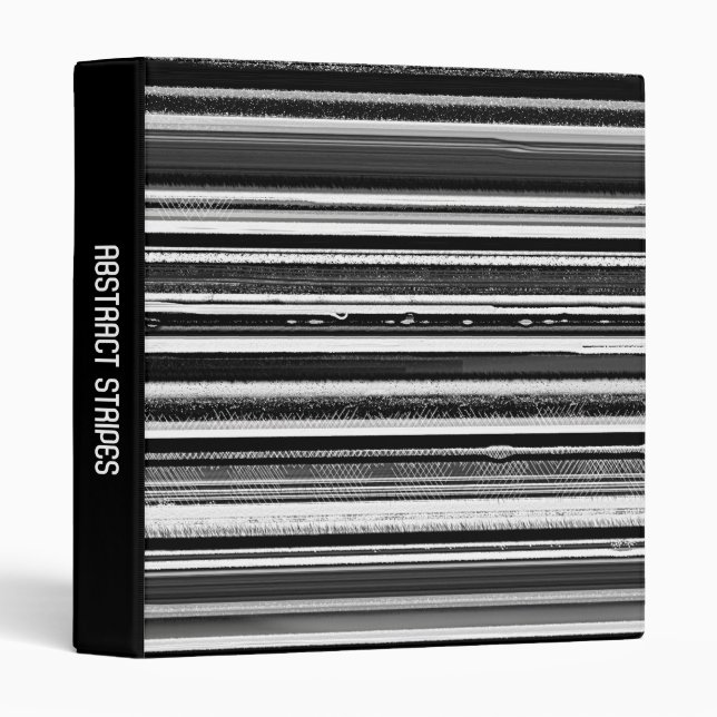 Classeur Stipes Abstraites (1 po) (Devant/Côté)
