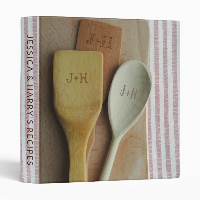 Classeur Stock La Recette Cuisine (Devant/Côté)
