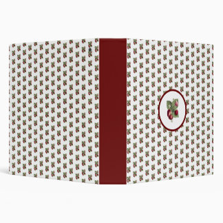 Classeur Strawberries pattern Binder, cute girlie binder