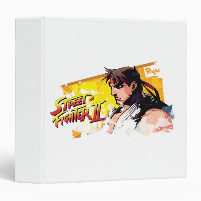 Classeur Street Fighter II Ryu (Devant/Côté)