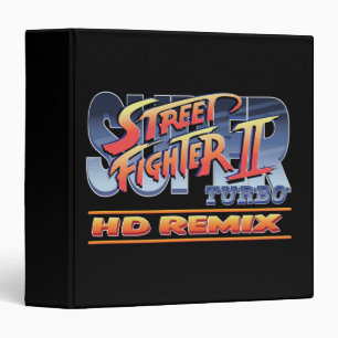 Classeur Street Fighter II Turbo HD remélangent le logo
