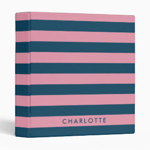 Classeur Strip   Trendy Preppy Name