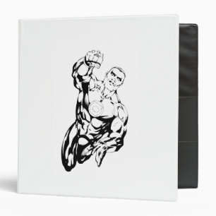 Classeur Style comique - volant, noir et blanc