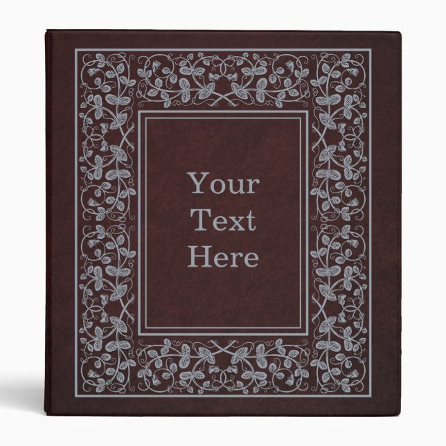 Classeur Style de couverture du livre antique (Devant)