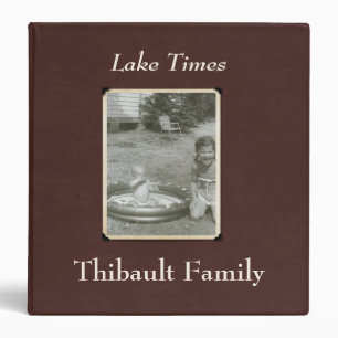 Classeur Style vintage de photo d'album à style