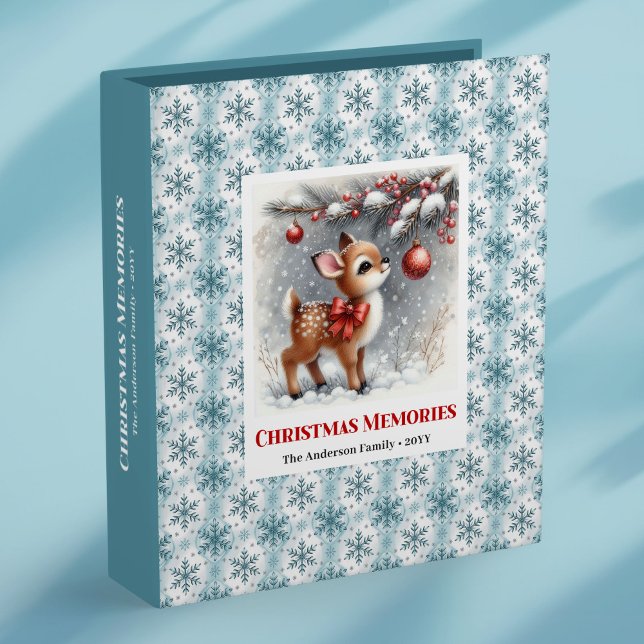 Classeur Stylish baby fawn winter scene kids memory album (Stylish baby fawn winter scene kids memory album

)