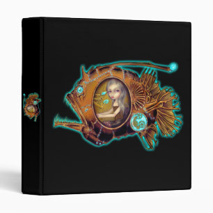 Classeur submersible de steampunk de lotte de mer