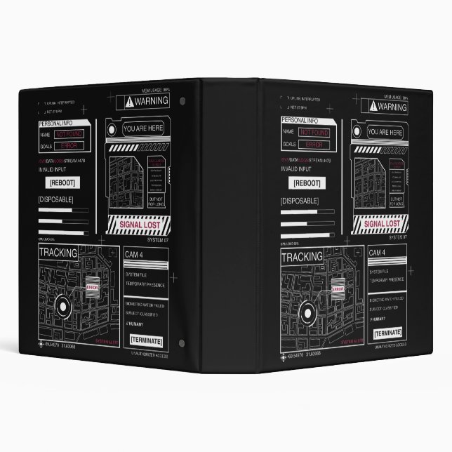 Classeur Suivi - Techno-Brutalist Streetwear Design (Arrière-plan)