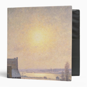 Classeur Sun et neige, scène de Stockholm