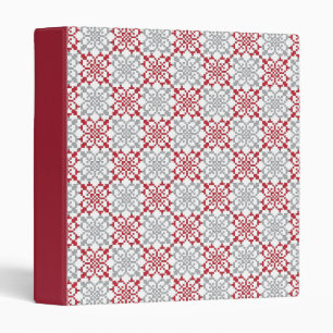 Classeur SUN traditionnel letton motif géométrique III
