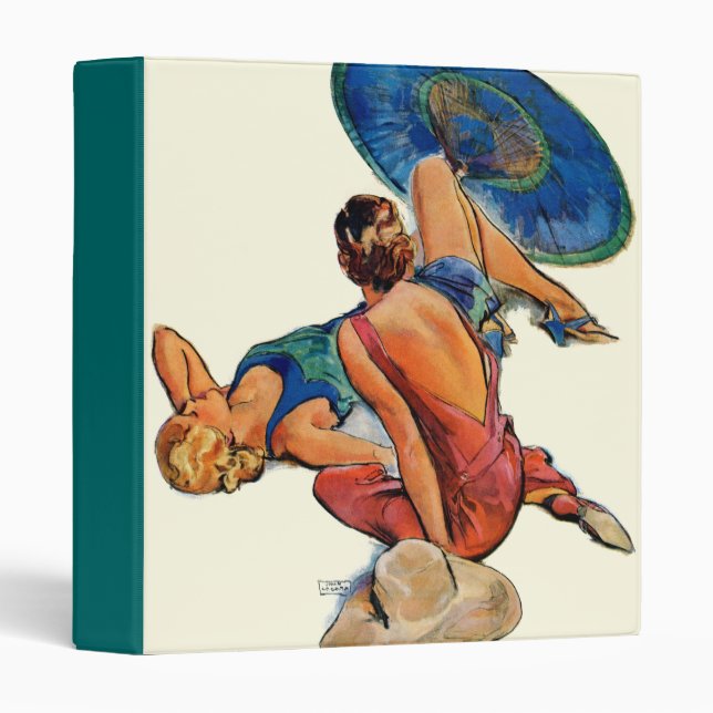 Classeur Sunbathers (Devant/Côté)
