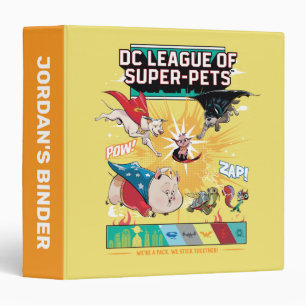 Classeur Super-Animaux : Nous sommes un pack, nous collons 