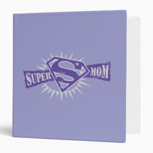 Classeur Super Maman Purple Starburst