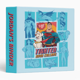 Classeur Super Pets & Justice League - Serrez vos colliers