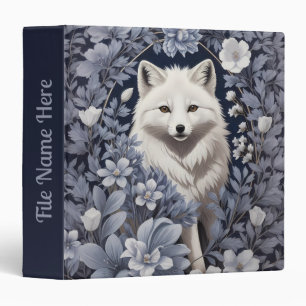 Classeur Superbe Renard arctique William Morris Inspiré