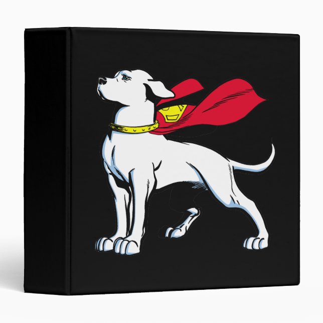 Classeur Superdog Krypto (Devant/Côté)