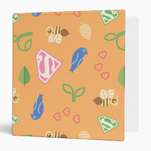 Classeur Supergirl Birds & Bees Orange