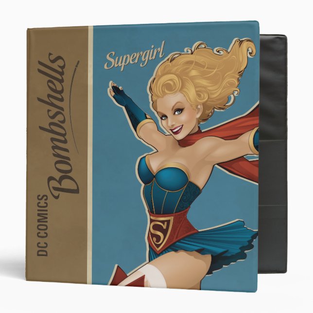 Classeur Supergirl Bombshell (Devant/Intérieur)