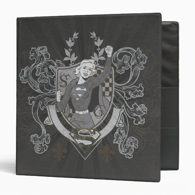Classeur Supergirl Crest (Devant/Intérieur)
