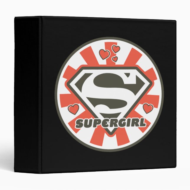Classeur Supergirl J-Pop 7 (Devant/Côté)