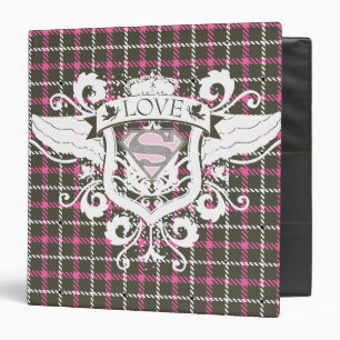 Classeur Supergirl Love Crest