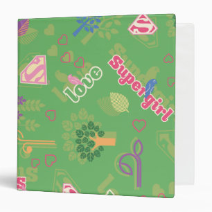 Classeur Supergirl Love Motif
