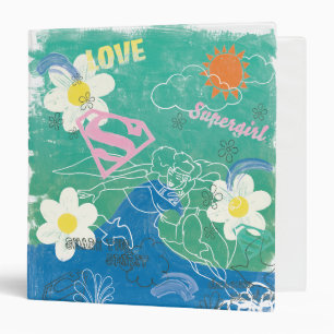 Classeur Supergirl Partagez l'Esprit et l'Amour