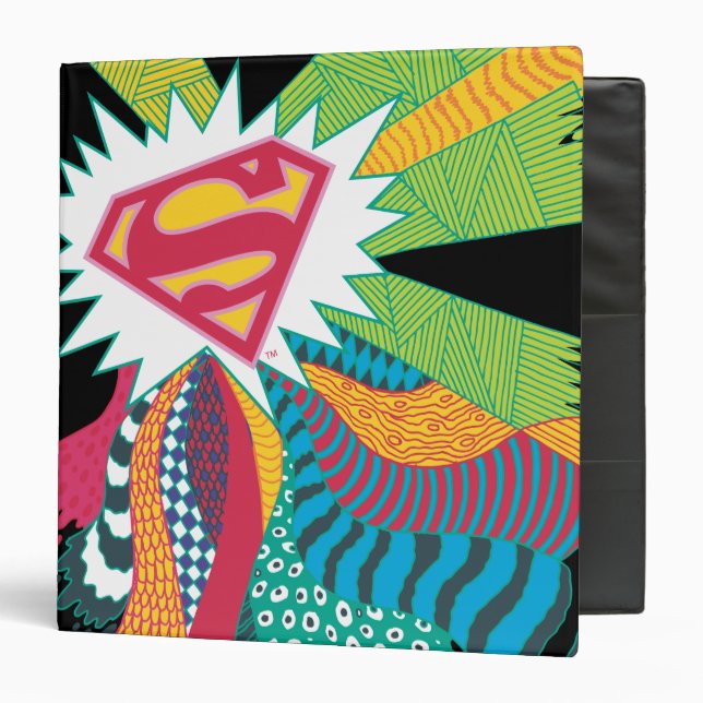 Classeur Supergirl Random World 3 (Devant/Intérieur)