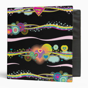 Classeur Supergirl Retro Rainbow