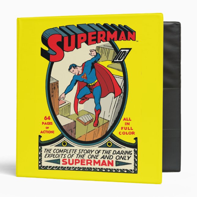 Classeur Superman (histoire complète) (Devant/Intérieur)