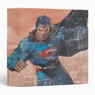 Classeur Superman - Rouge
