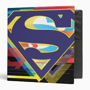 Classeur Superman S-Shield   Logo coloré