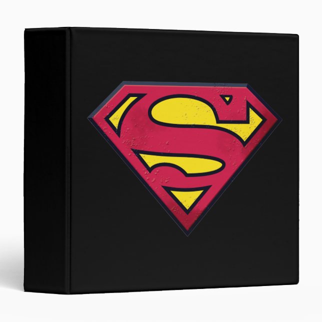 Classeur Superman S-Shield | Logo de bord (Devant/Côté)