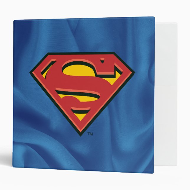Classeur Superman S-Shield | Logo Superman (Devant/intérieur)