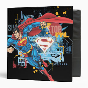 Classeur Superman - Stop Evil