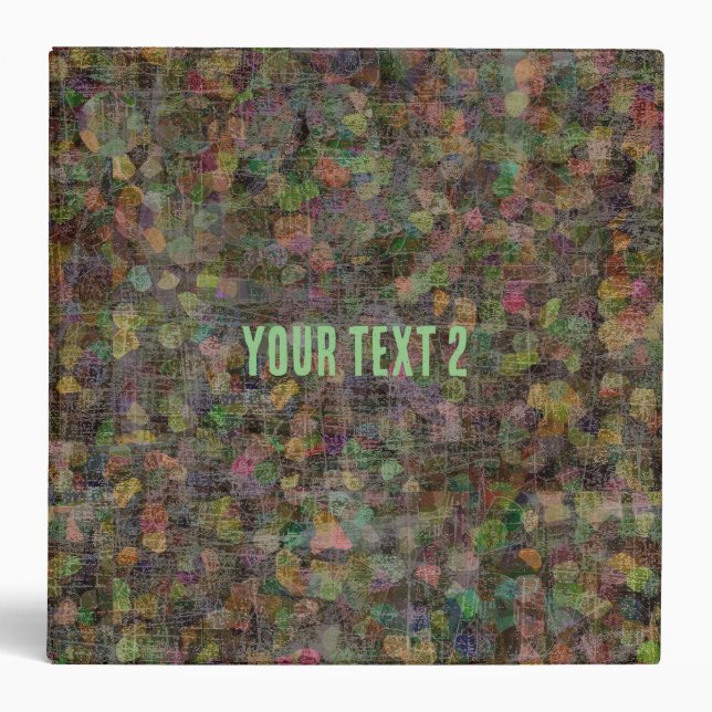 Classeur surface de tissu antique (Devant)