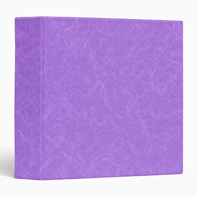 Classeur Surface violette texturée avec motif tourbillonnan (Devant/Côté)