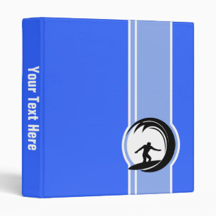 Classeur Surfer ; Bleu