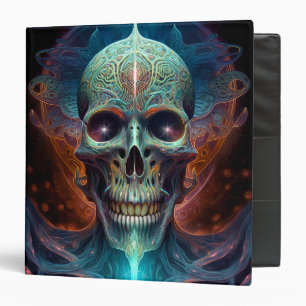 Classeur Surreal Skull Gothique Horror Art