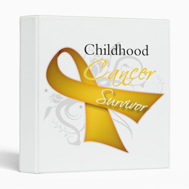 Classeur survivant - Cancer de l'enfance (Devant/Côté)