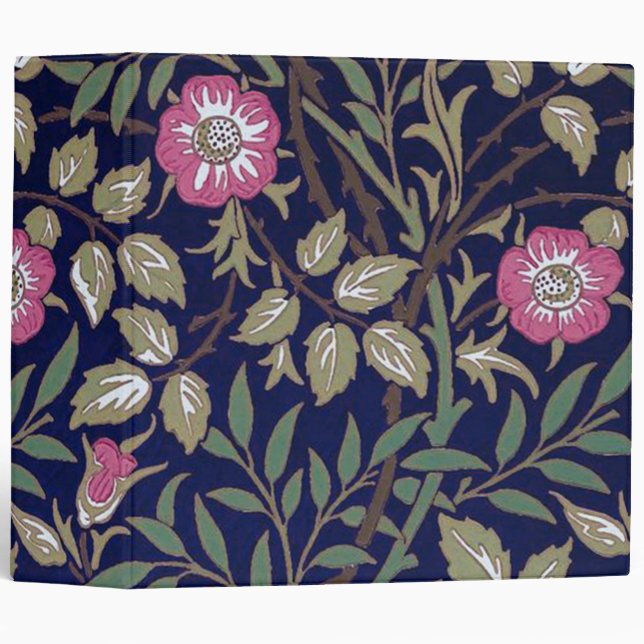 Classeur Sweet Briar, William Morris (Devant/Côté)