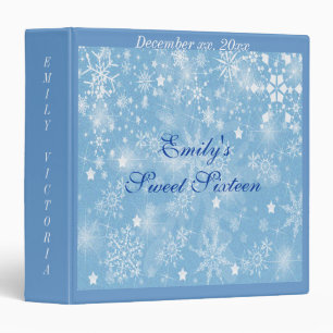 Classeur Sweet Sixteen, Mariage d'Hiver, Album Photo