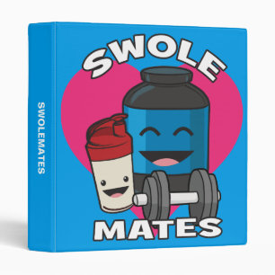 Classeur SWOLEMATATES Funny Bodybuilding Protein Shake