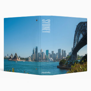 Classeur Sydney Harbour Bridge & Opera House Skyline