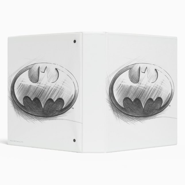 Classeur Symbole Batman | Logo de dessin insignia (Arrière-plan)