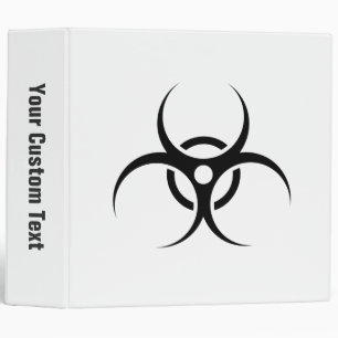 Classeur Symbole d'avertissement de Biohazard