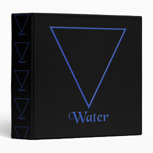 Classeur Symbole de l'élément d'eau de Pagan tombé