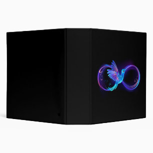 Classeur Symbole de Neon Infinity par Glowing Hummingbird