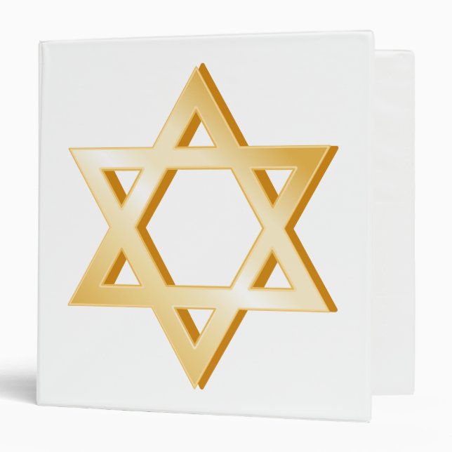 Classeur Symbole judaïsme (Devant/Intérieur)
