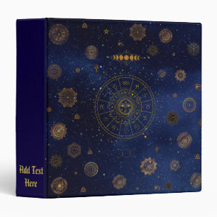 Classeur Symbole magique de Protection Mandala Pagan Witch